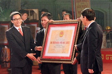 Five Hanoi sites named special national relics
